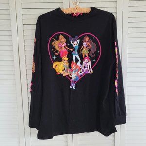 Dolls Kill Winx Club long sleeve collaboration size Large